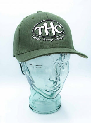 THC Hemp Flex-fitted Green